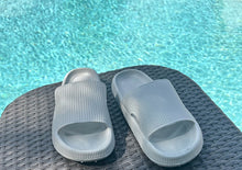 Load image into Gallery viewer, Lightweight Slip-on Women’s Cushion Slides : Beach | Pool | Lake | Everyday
