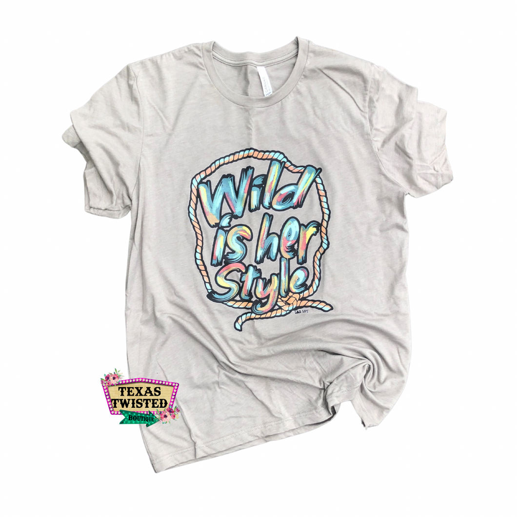 Wild is Her Style Graphic Tee