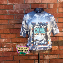 Load image into Gallery viewer, Feelin’ Willie Good Bleached Tee
