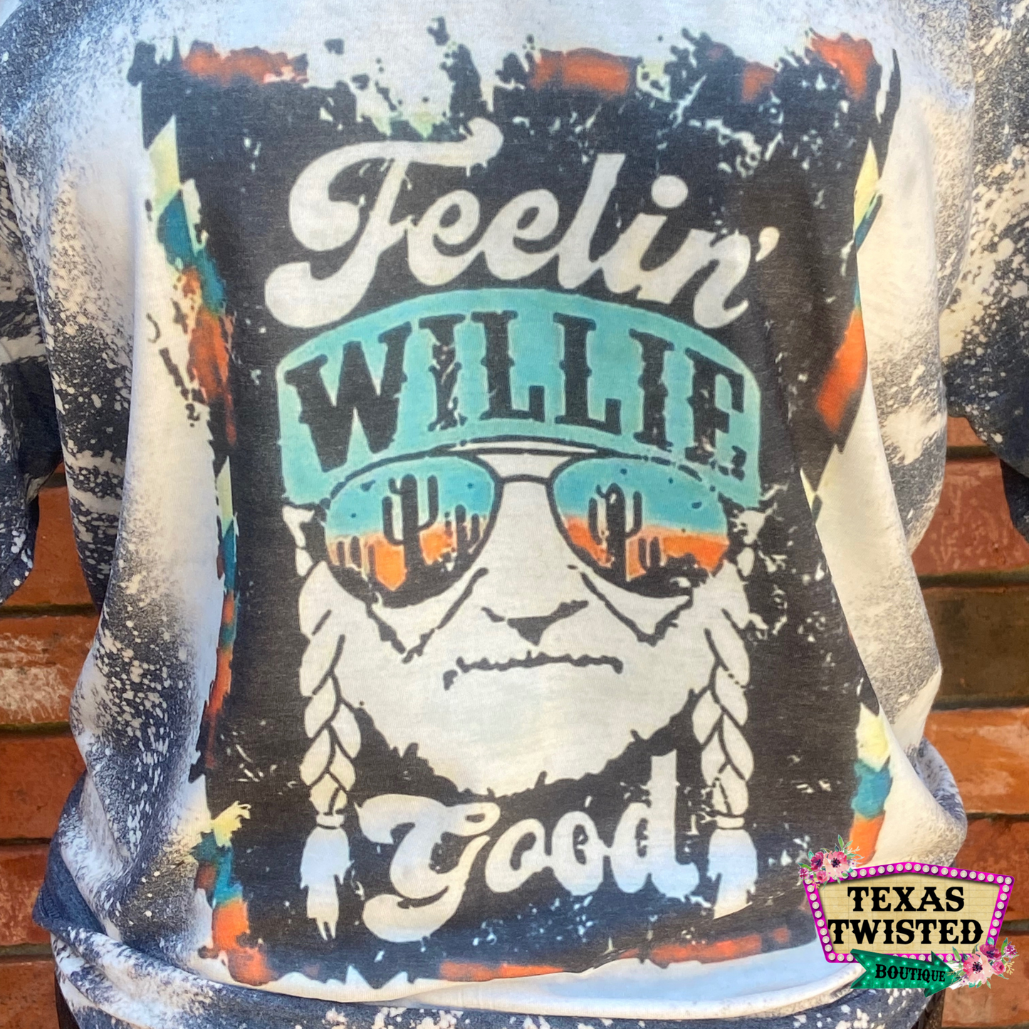 Feelin’ Willie Good Bleached Tee