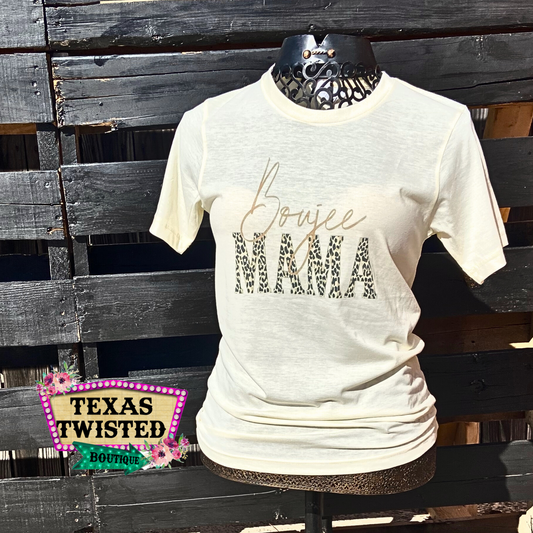 Boujee Mama Graphic Tee | Cream