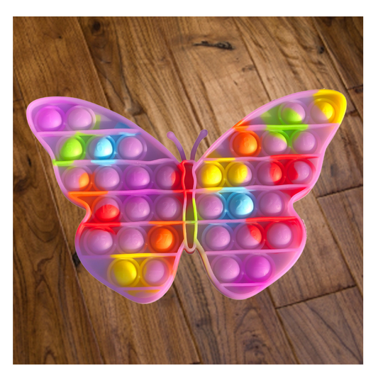 Butterfly Color Changing Pop It Fidget Toy