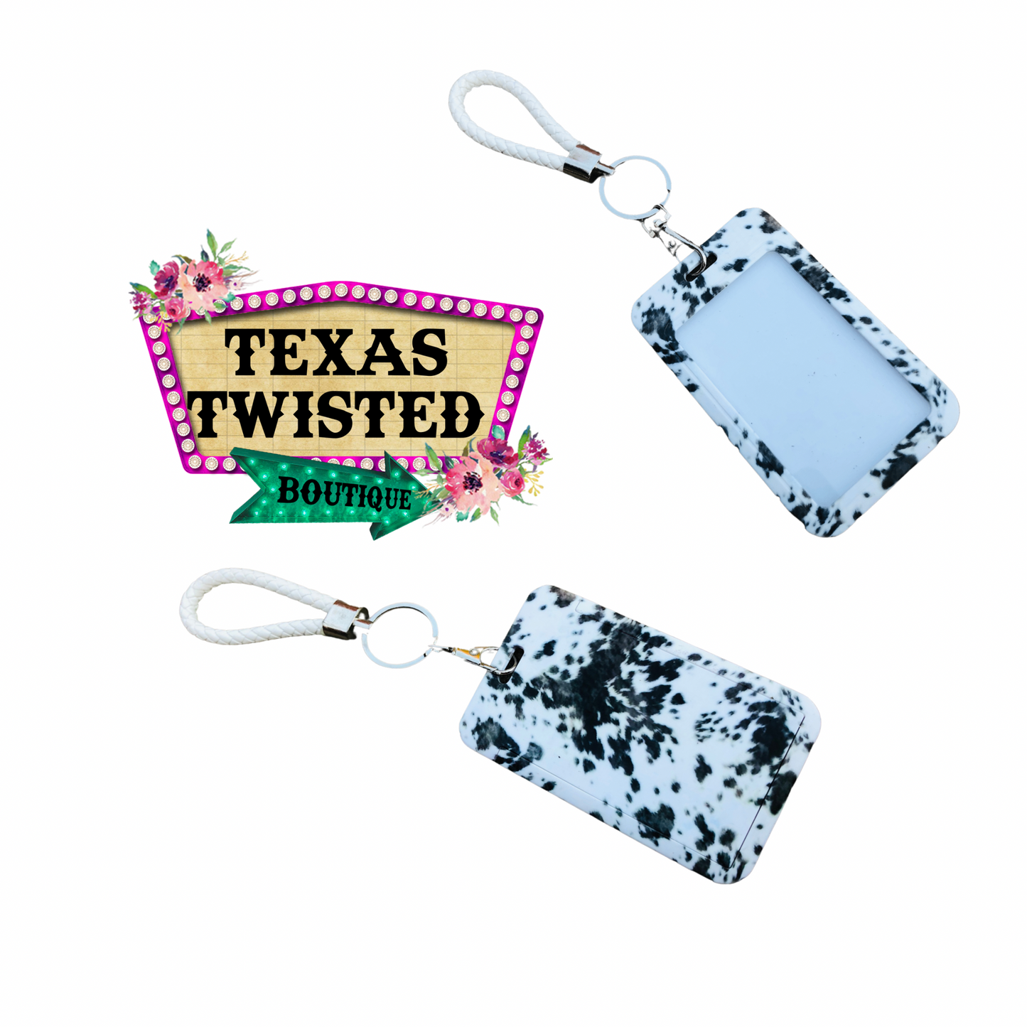 Card Holder with Removable Keychain Wristlet