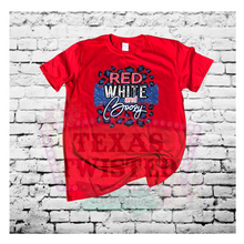 Load image into Gallery viewer, Red White and Boozy Graphic Tee
