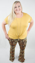 Load image into Gallery viewer, Wild for Leopard Bell Bottom Leggings

