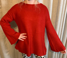 Load image into Gallery viewer, Sweater It in Style Bell Sleeve Sweater
