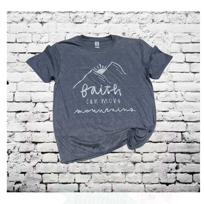 Faith Can Move Mountains Graphic Tee